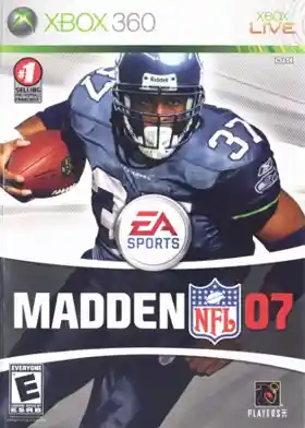 Madden NFL 07 (USA) box cover front